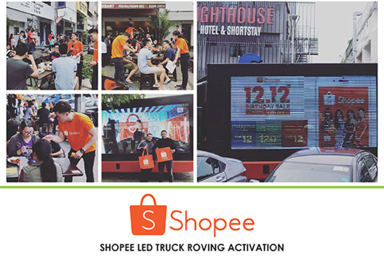 SHOPEE LED Truck Roving Activation